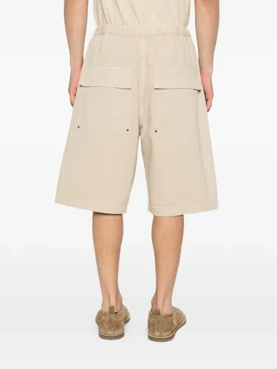 Entire Studios Spar Elasticated Shorts In Neutral