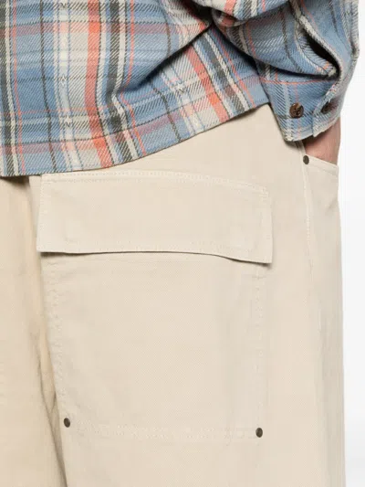 Entire Studios Spar Elasticated Shorts In Neutral