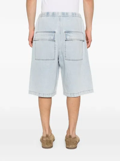 Entire Studios Spar Pocket Elasticated Shorts In Blue