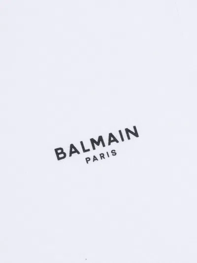 Balmain Sweatshirt In White