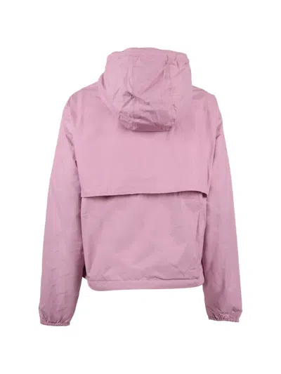 K-way Laurette Double Hooded Jacket In Pattern