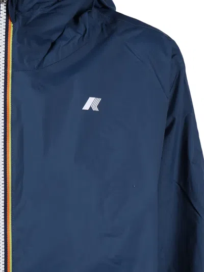 K-way Sophie Plus.2 Double Jacket In Blue