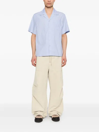Entire Studios Barren Drawstring Cargo Pants In Neutral