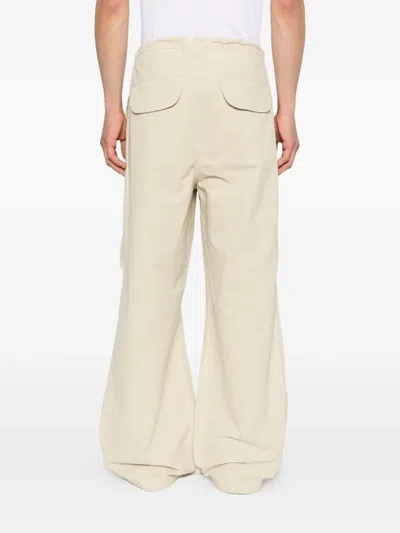 Entire Studios Barren Drawstring Cargo Pants In Neutral