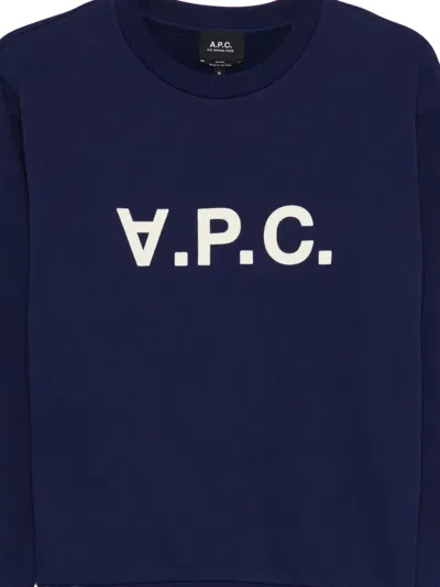 Apc Vpc Sweatshirt In Blue