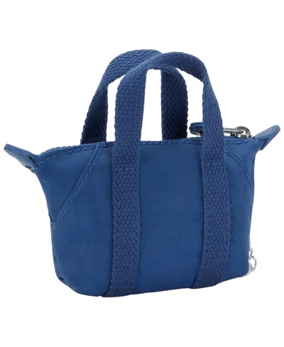 Kipling Mini Art Keychain Bag Charm In Pattern