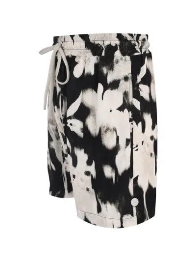 Gaëlle Patterned Bermuda Shorts In Black