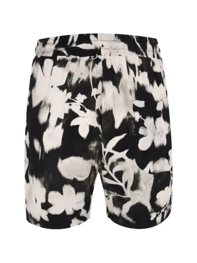 Gaëlle Patterned Bermuda Shorts In Black