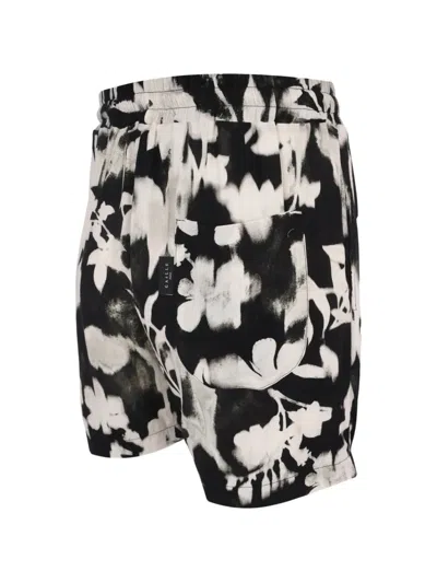 Gaëlle Patterned Bermuda Shorts In Black