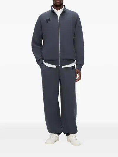 Pangaia Zip-up Sweatshirt In Black