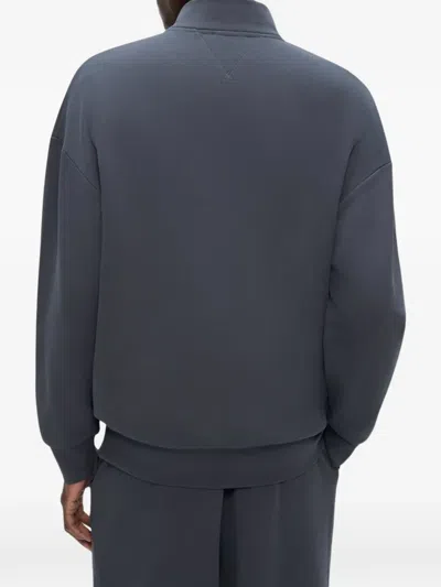 Pangaia Zip-up Sweatshirt In Black