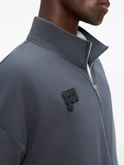 Pangaia Zip-up Sweatshirt In Black