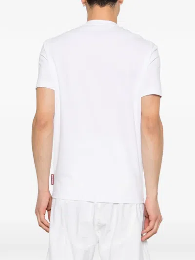 Dsquared2 Logo-patch T-shirt In White