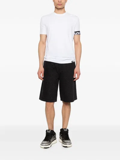 Dsquared2 Logo-patch T-shirt In White
