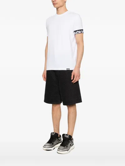 Dsquared2 Logo-patch T-shirt In White