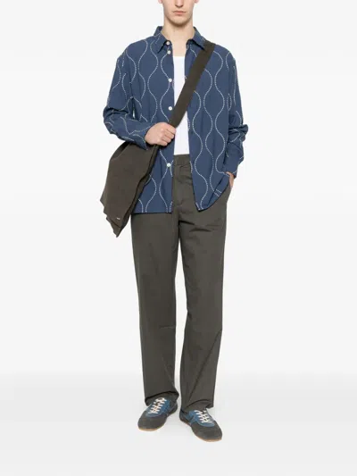 Samsoe & Samsoe Sanoah Flex Trousers In Gray