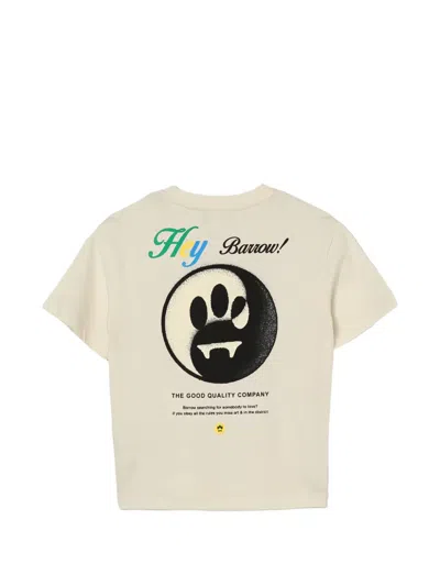 Barrow Printed T-shirt In Neutral