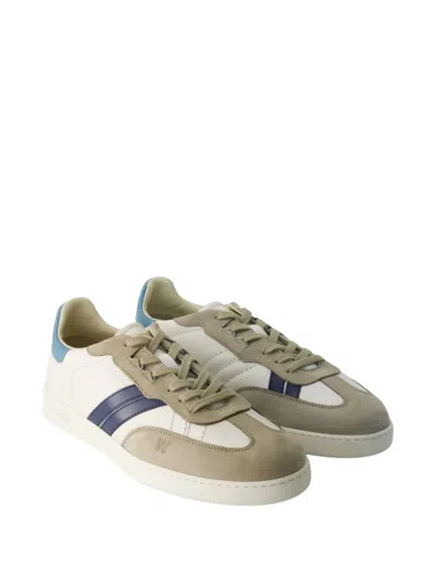 Woolrich Stripe Sneakers In Multi