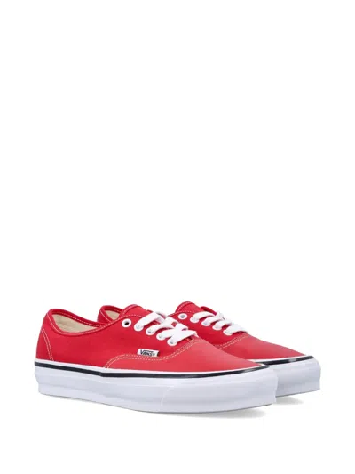 Vans Otw Authentic 44 Siped Sneakers In Red