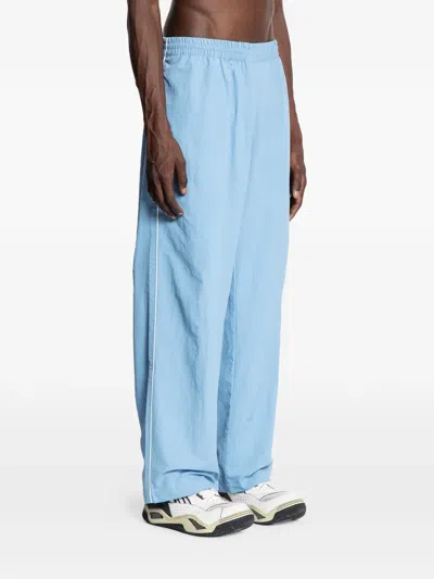 Willy Chavarria Elasticated Track Pants In Blue