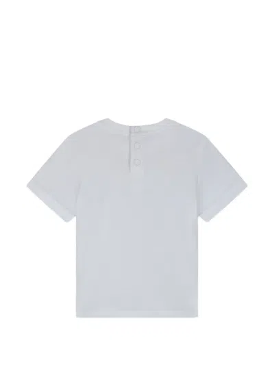 Givenchy Logo-embroidered T-shirt In Gray