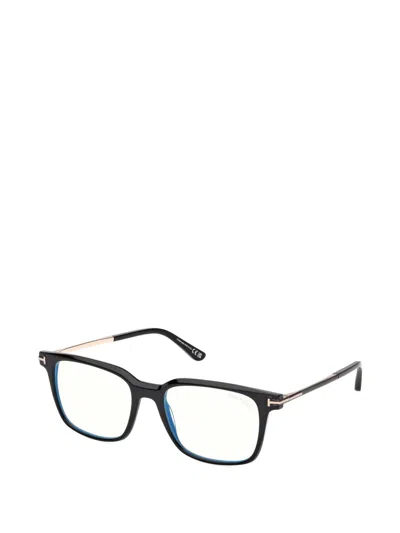 Tom Ford Square-frame Glasses In Black