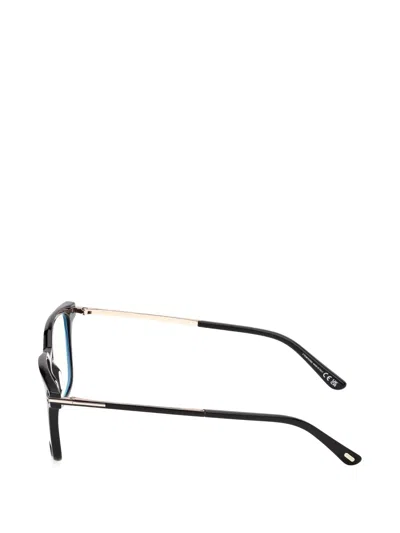 Tom Ford Square-frame Glasses In Black