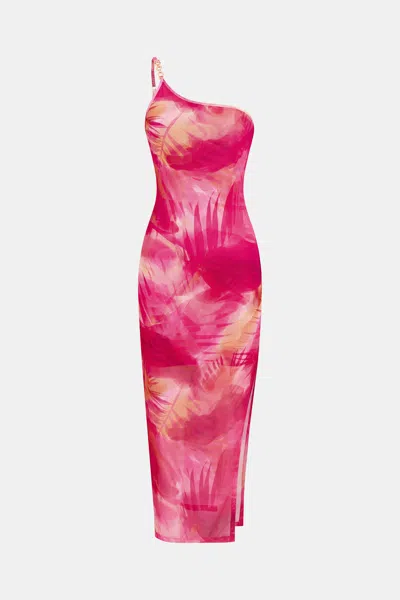 Cupshe Tequila Sunrise Maxi Dress In Pink