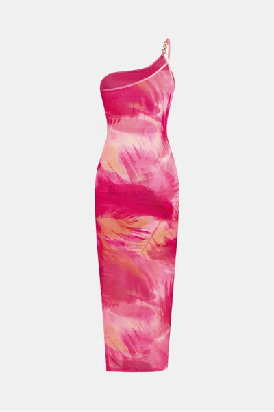 Cupshe Tequila Sunrise Maxi Dress In Pink