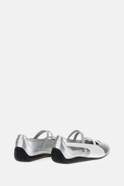 Puma Speedcat Ballet Metallic Women S Shoes In Silver