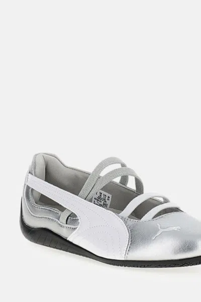 Puma Speedcat Ballet Metallic Women S Shoes In Silver
