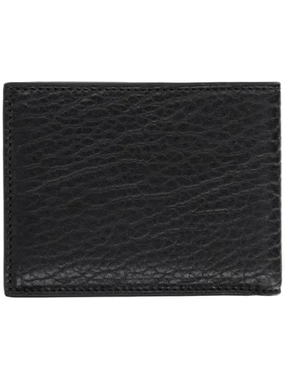 Ferragamo Hooks Wallet In Black