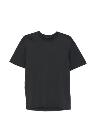 Montecore Wool T-shirt In Black