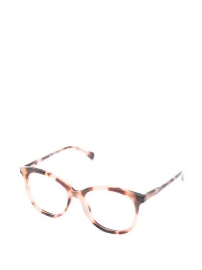Chloé Patterned Glasses In Brown