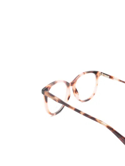 Chloé Patterned Glasses In Brown