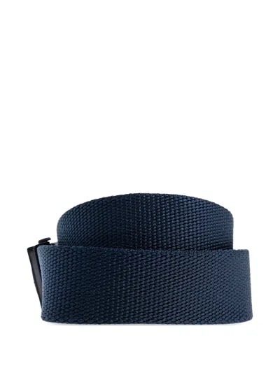 Stone Island Compass Belt In Blue