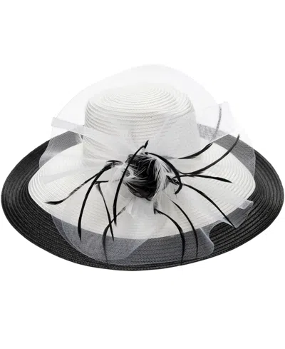 August Hats Spectator Romantic Profile Hat In Multi