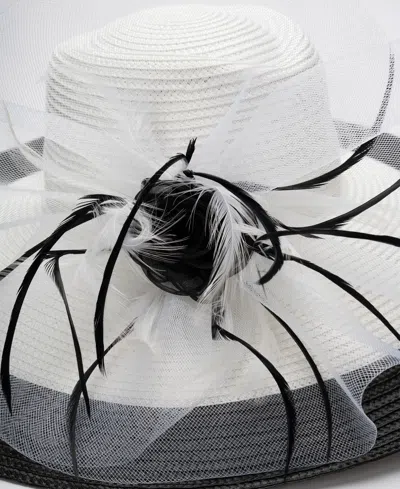 August Hats Spectator Romantic Profile Hat In Multi