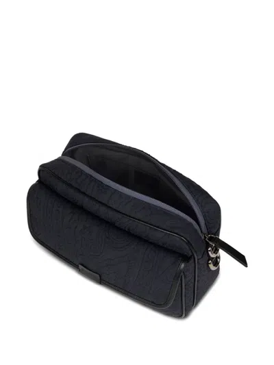 Etro メッセンジャーケース In Blue