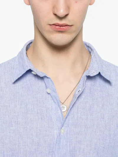 Woolrich Button-up Shirt In Blue
