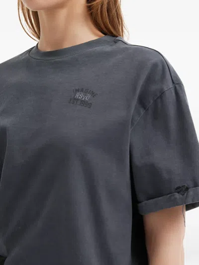 Izzue Rolled-sleeve Twisted T-shirt In Multi