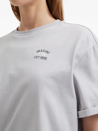 Izzue Twisted Cropped T-shirt In Multi