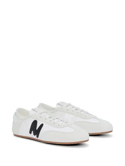 Msgm Logo Low-top Sneakers In Multi