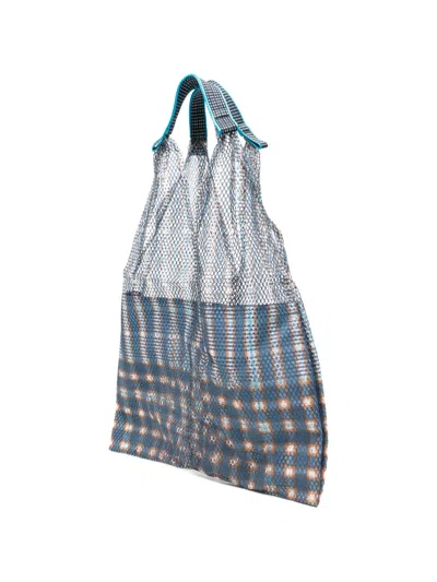 Epice Elvizer B Patterned Shoulder Bag In Blue