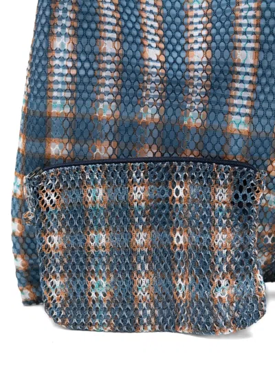 Epice Elvizer B Patterned Shoulder Bag In Blue