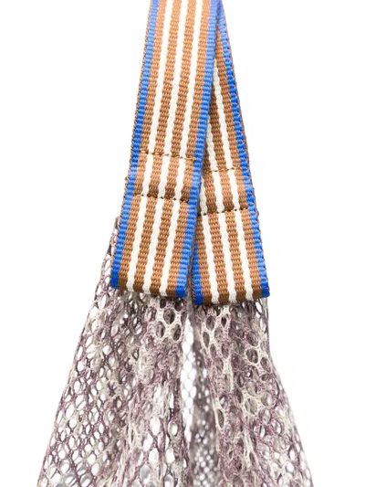 Epice Check-pattern Tote Bag In Green