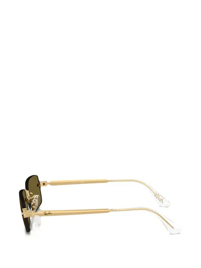 Ray Ban Rectangle-frame Sunglasses In Multi