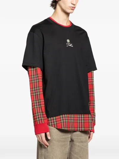 Mastermind Japan Layered T-shirt In Black