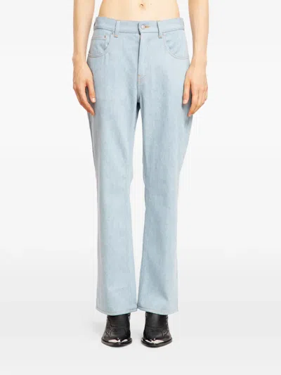 Second / Layer Big Papi Flared Jeans In Blue