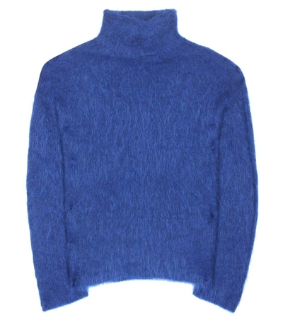 By Malene Birger Balero Knitted Turtleneck Sweater In Colalt